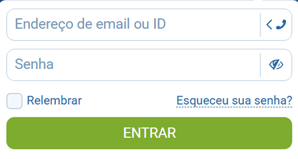 Faça login, faça um depósito e comece a jogar
