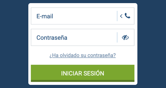 Inicia sesión, haz un depósito y empieza a jugar Inicia sesión, haz un depósito y empieza a jugar