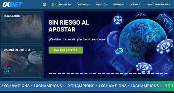 Visita el sitio web de 1xbet Visita el sitio web de 1xbet