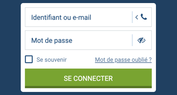 Connectez-vous, effectuez un dépôt et commencez à jouer