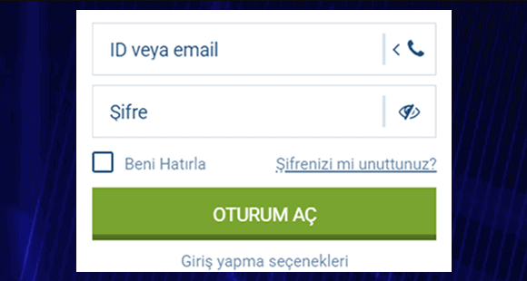 Oturum açın, para yatırın ve oynamaya başlayın Oturum açın, para yatırın ve oynamaya başlayın